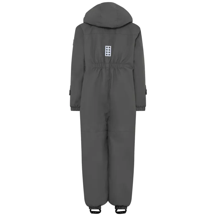 LEGO Iconic ski kombinezon, tamno siva - 98