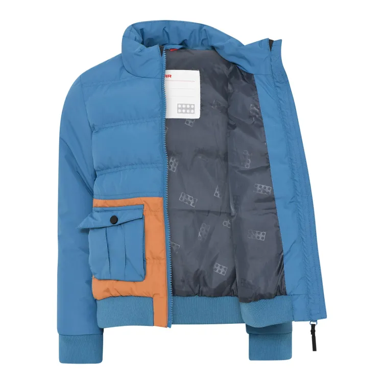 LEGO Iconic jakna, prašnjavo plava - 164