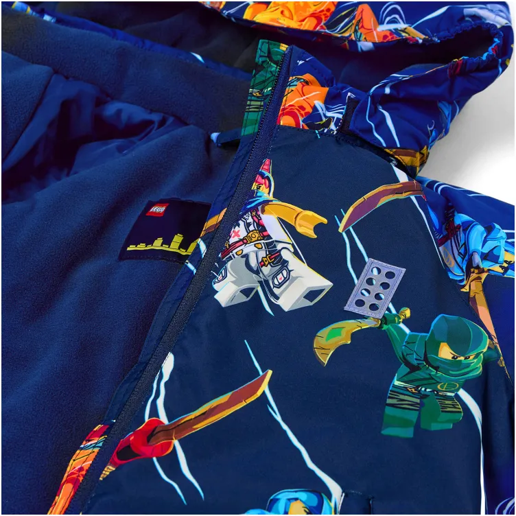 LEGO NINJAGO jakna, teget - 140