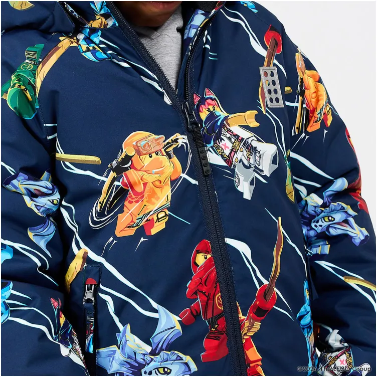 LEGO NINJAGO jakna, teget - 140