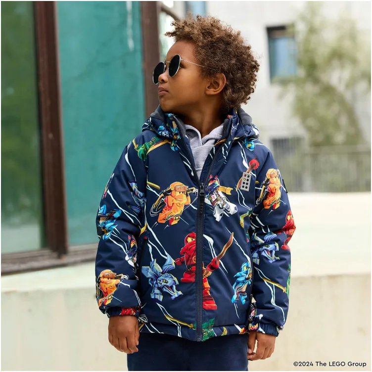 LEGO NINJAGO jakna, teget - 140