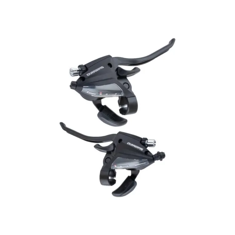 Ručice menjača i kočnice shimano stef50 3/8 crne estef51r8