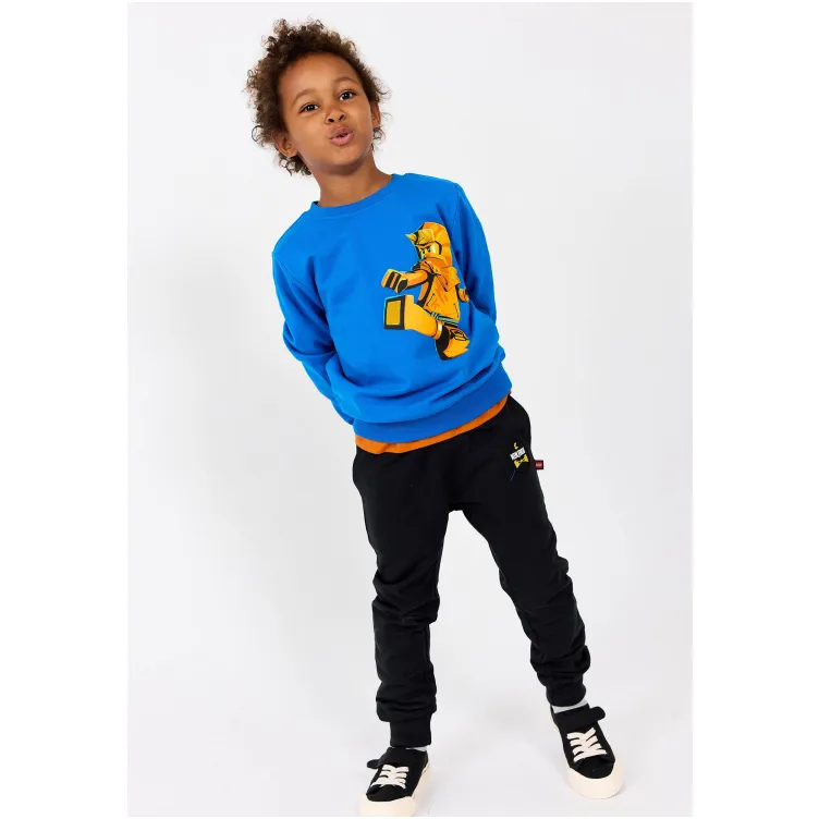 LEGO Ninjago donji deo trenerke, crna - 134