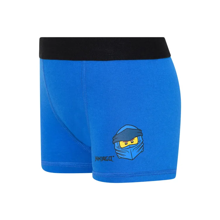 LEGO NINJAGO bokserice, set 3 kom, teget - 128/134