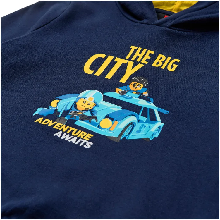 LEGO City duks sa kapuljačom, teget - 104