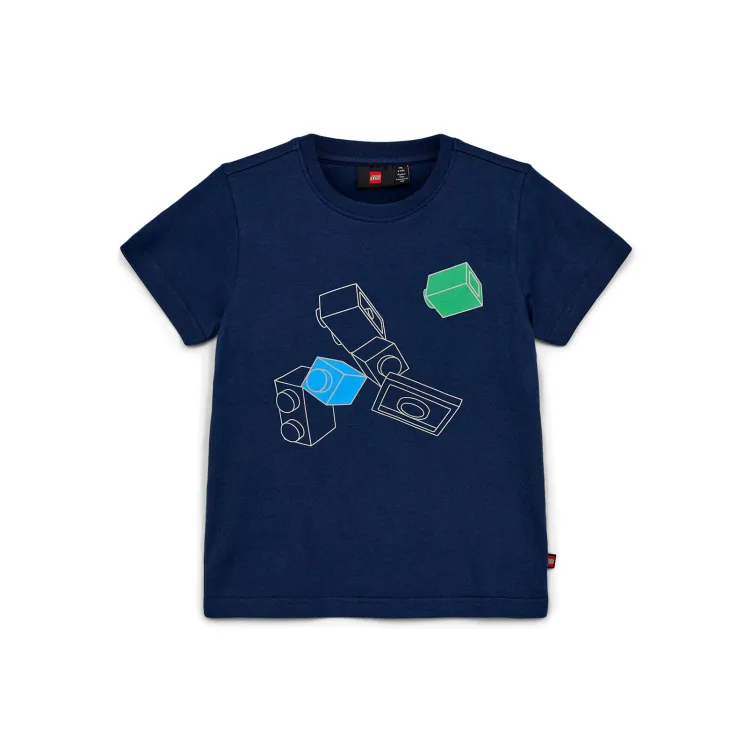 LEGO Iconic majica kratkih rukava, teget - 104