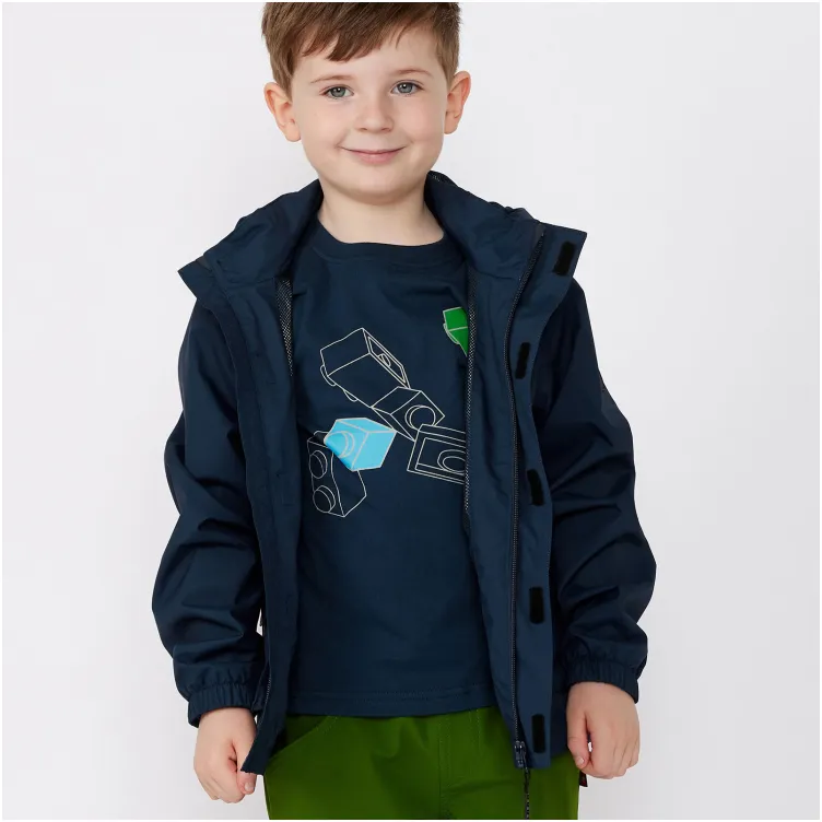 LEGO Iconic majica kratkih rukava, teget - 104