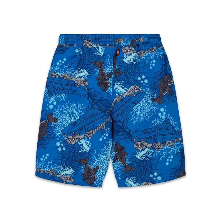 LEGO Iconic šorts za kupanje, plava - 128