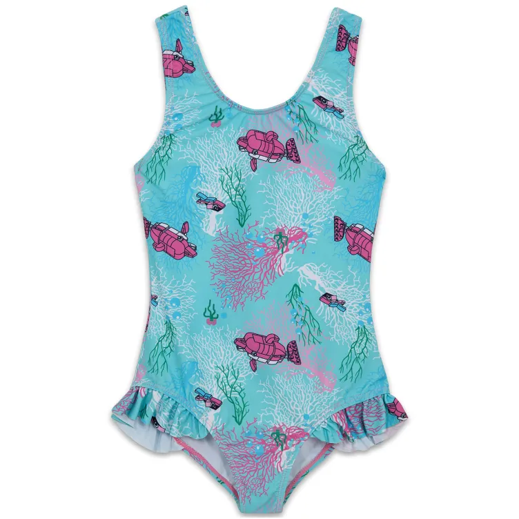 LEGO Iconic jednodelni kupaći, mint - 116