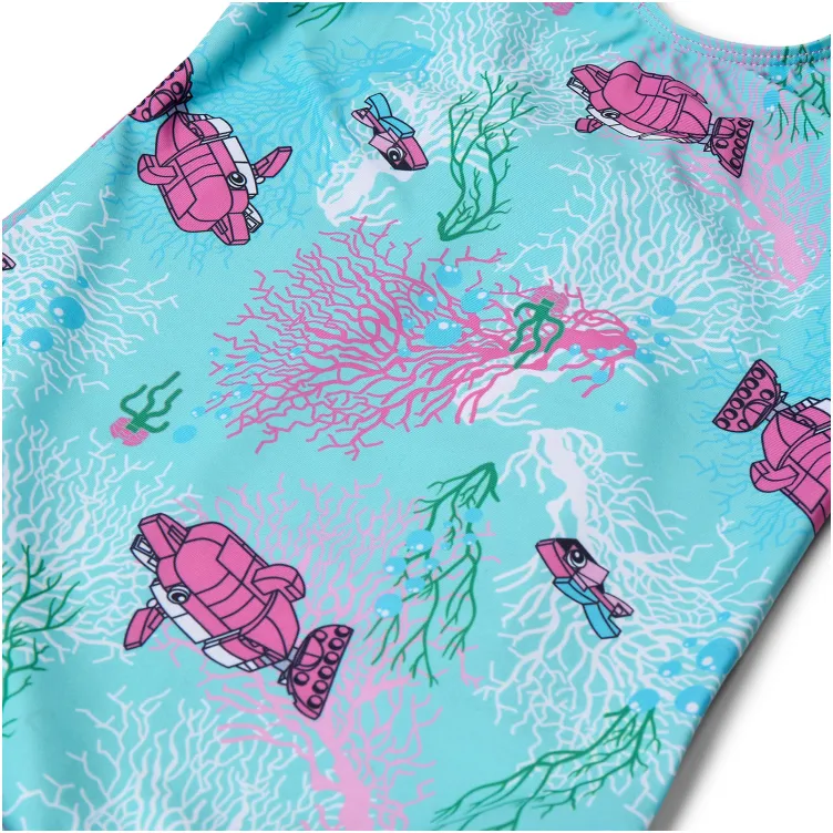 LEGO Iconic jednodelni kupaći, mint - 116