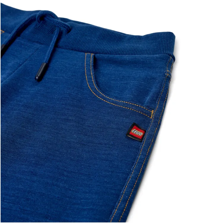 LEGO Iconic donji deo trenerke, denim - 146