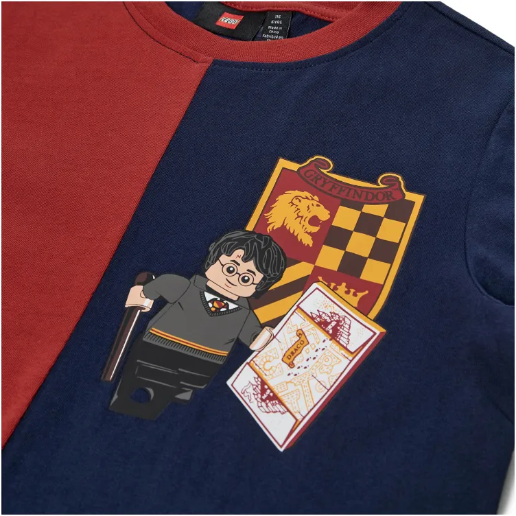 LEGO Harry Potter majica kratkih rukava, bordo - 146