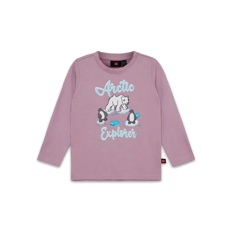 LEGO DUPLO majica dugih rukava, prljavo roze - 92