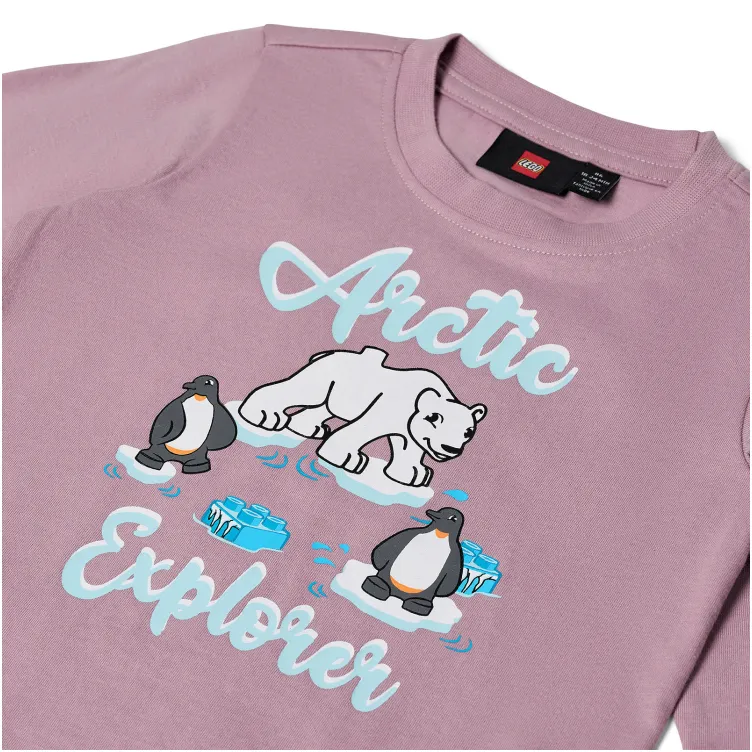 LEGO DUPLO majica dugih rukava, prljavo roze - 92