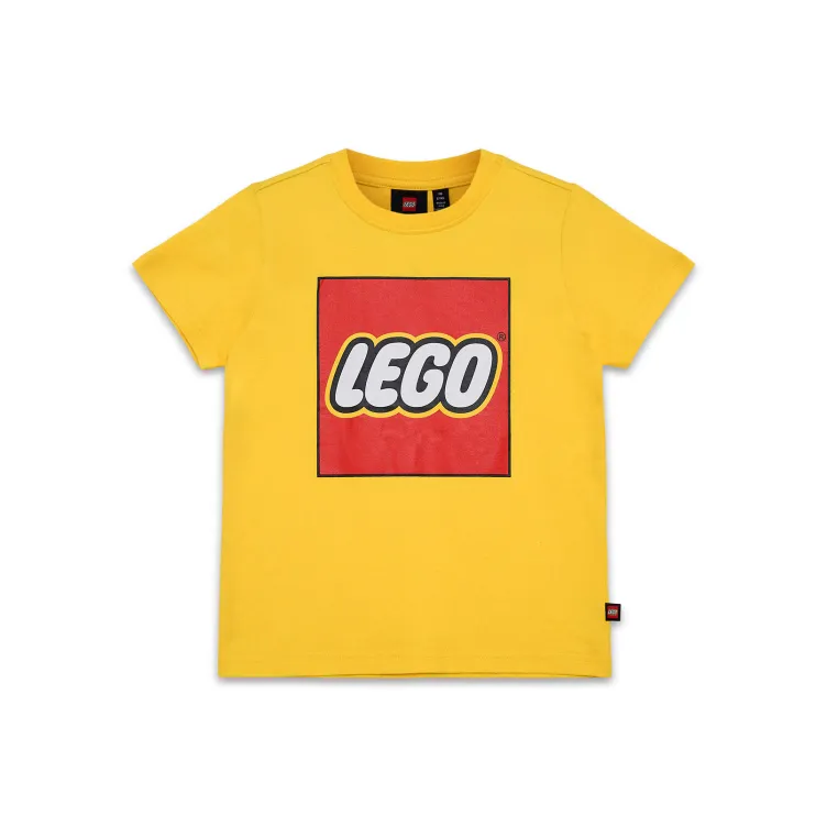 LEGO Iconic majica kratkih rukava, žuta - 128