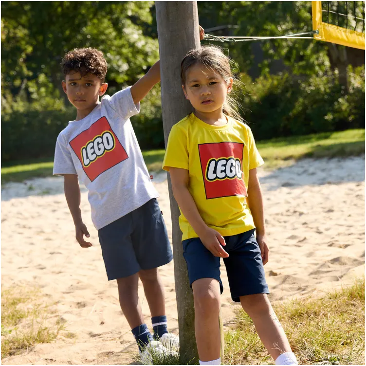 LEGO Iconic majica kratkih rukava, žuta - 128