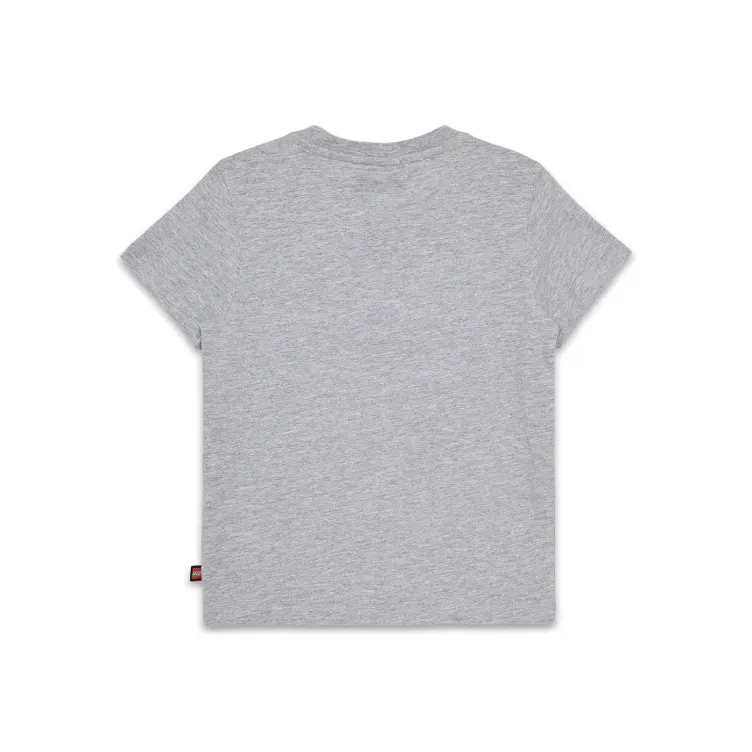 LEGO Iconic majica kratkih rukava, melirano siva - 104