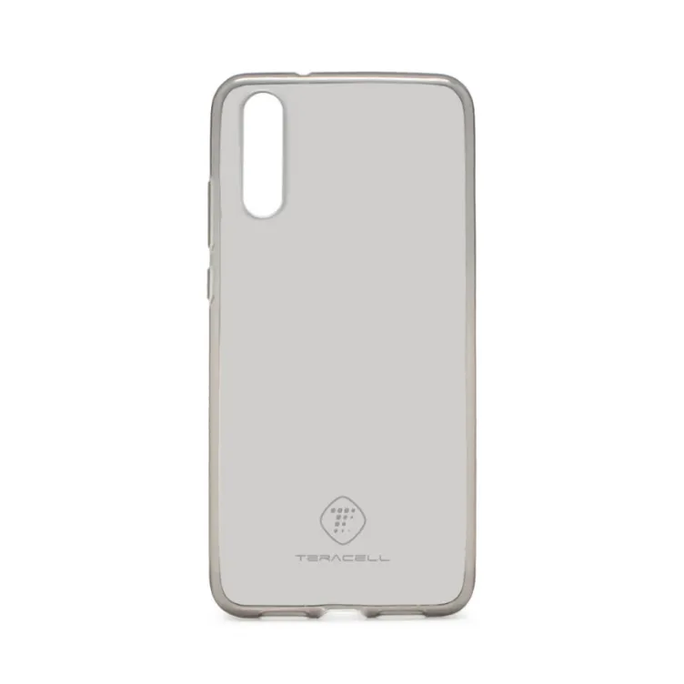 Maska Teracell Skin za Huawei P20 transparent crna
