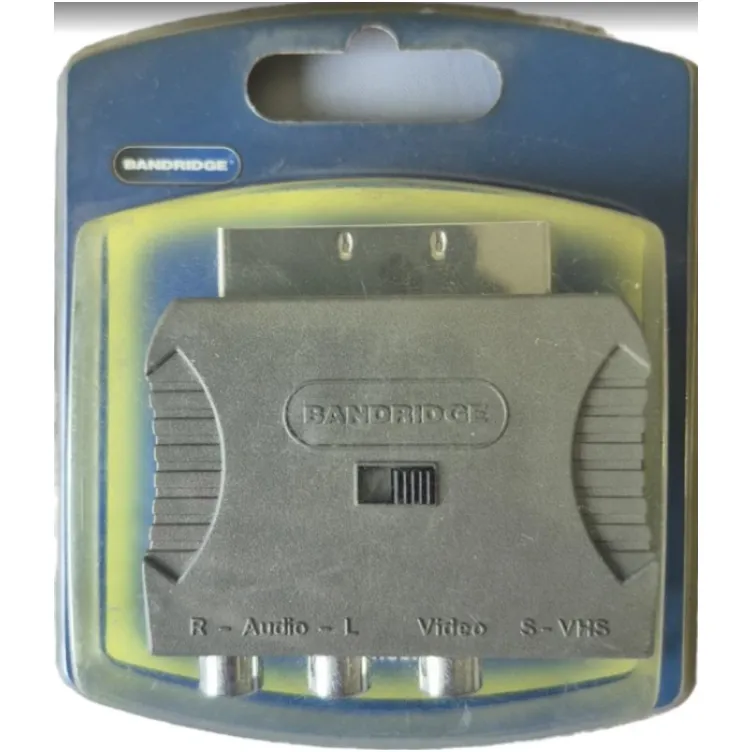 BANDRIDGE SCART ADAPTER VIDEO SWITCH 7655
