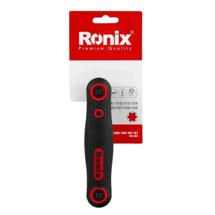 Alat RH-2021 Sklopivi SET TORX Kljuceva 8-DELNI CR-V  T9-T40