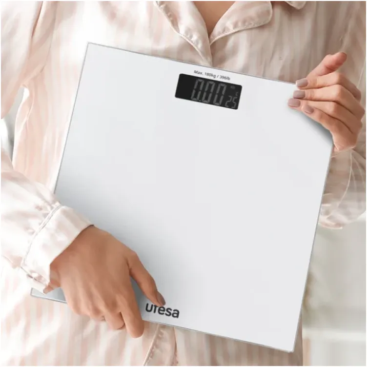 Telesna vaga Ufesa Basel/180kg/LCD/bela