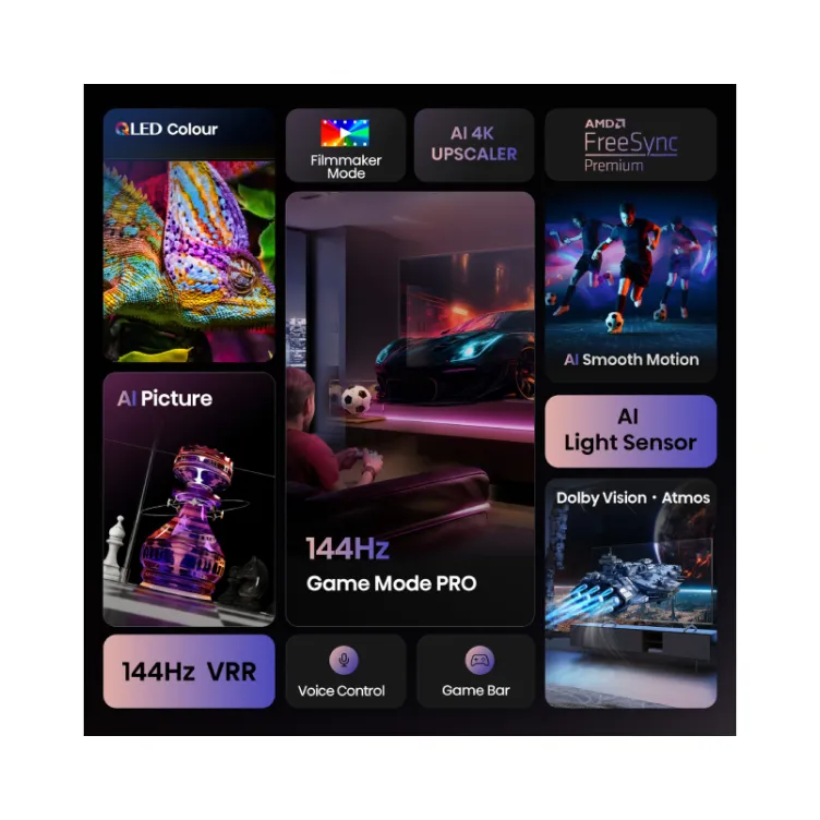 55 inča 55E7Q PRO QLED 4K UHD Smart TV