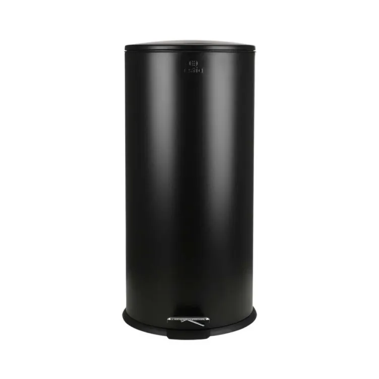 ESTIA ES01-9120 KANTA ZA OTPATKE METALNA SA PEDALOM 30L CRNA MAT
