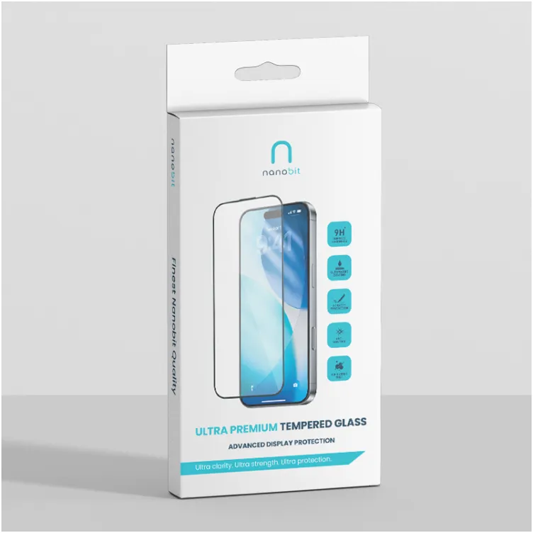 Zastitno staklo Nanobit Premium 5D za iPhone 15/ 16