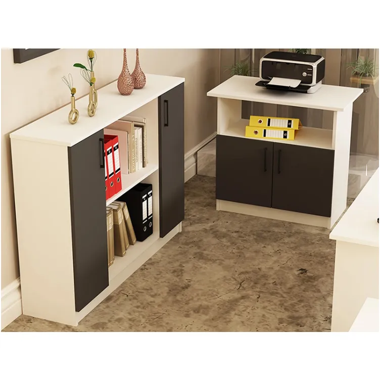 Kancelarijski komplet belo - antracit