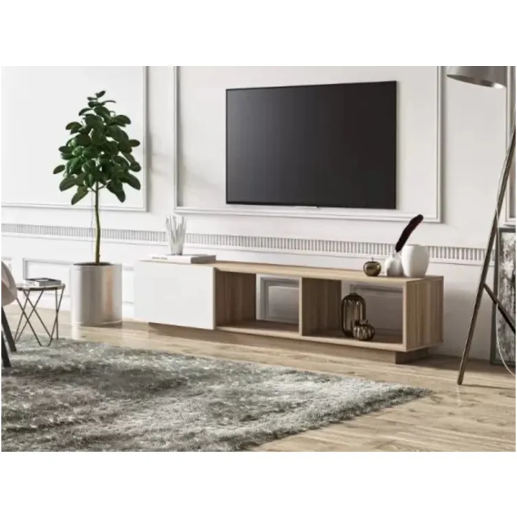 Tv komoda LEPANDO svetla sonoma-belo