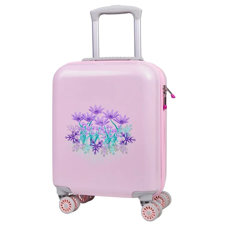 LEGO dečiji kofer 40 cm: Ružičasto cveće