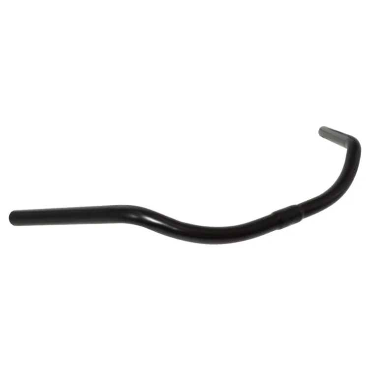 Volan čelični 22.2/25.4x600 mm, RISE 70 mm; 30 deg; CRNI