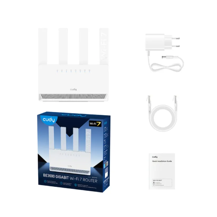 WR3600E BE3600 Gigabit Wi-Fi 7 Router