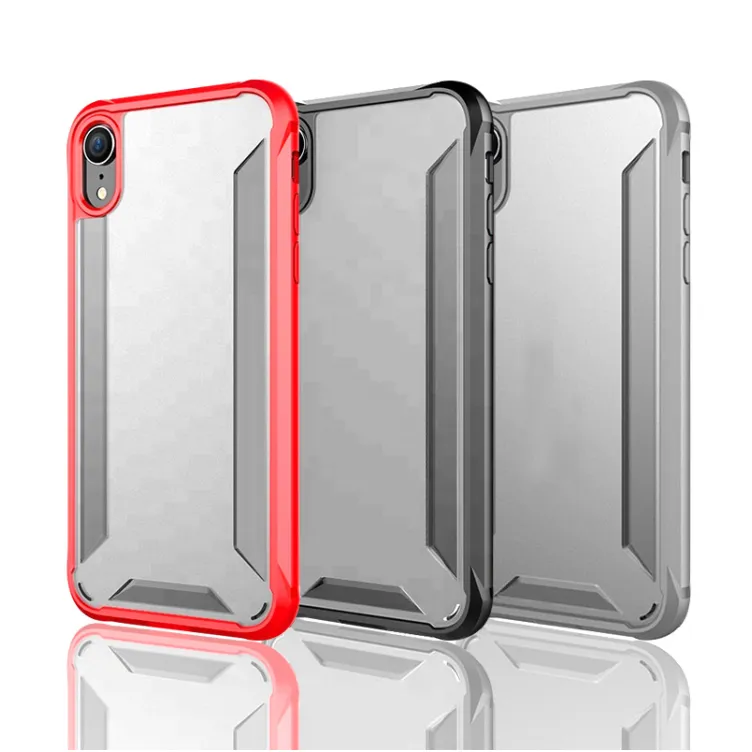 Maska Shell za iPhone XS Max siva