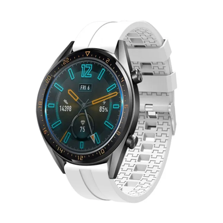 Silikonska narukvica za pametni sat Huawei bela 22mm