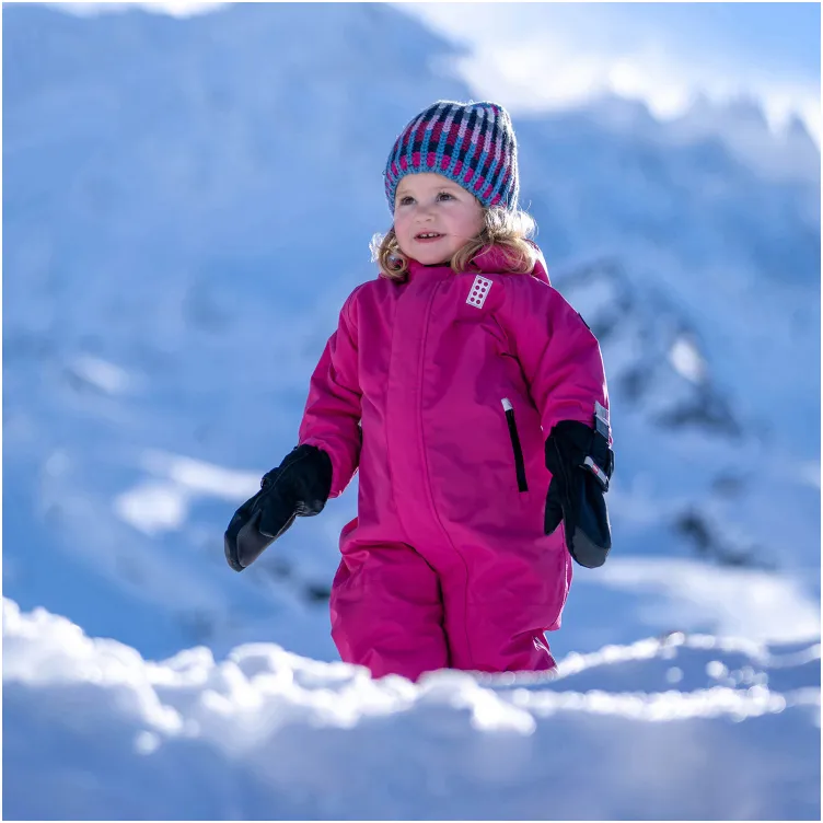 LEGO Iconic ski kombinezon, tamno roze - 92