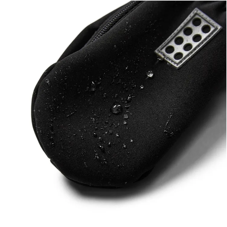 LEGO Iconic softšel rukavice bez prstiju, crna - 80