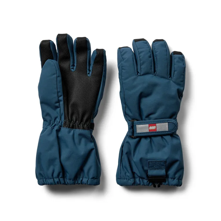 LEGO Iconic ski rukavice, plava - 110/116