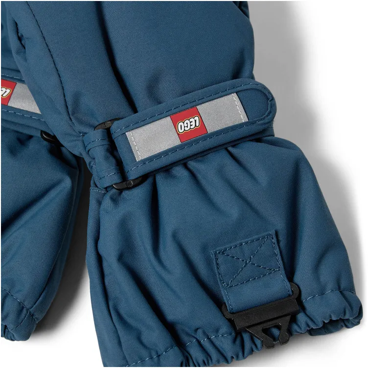 LEGO Iconic ski rukavice, plava - 110/116