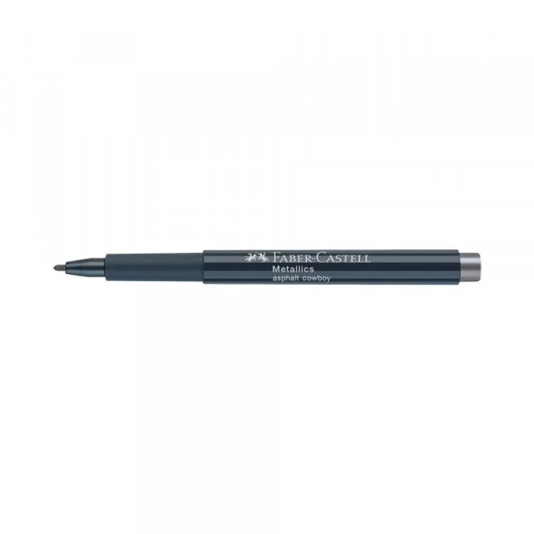 Permanent marker Faber Castell Metalics col 275 Asphlat cowboy 160775