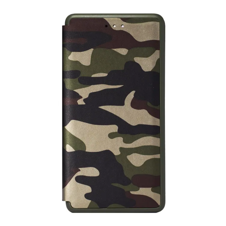 Maska na preklop Army flip cover za Huawei P9 Lite zelena