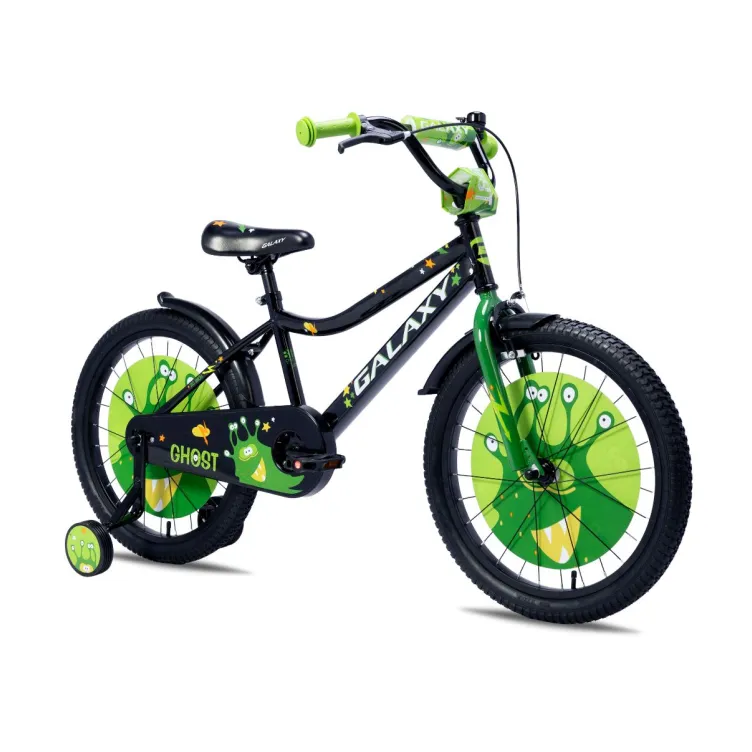 Bicikl dečiji GALAXY GHOST 20" crna/zelena