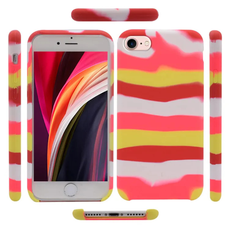 Maska Rainbow Lines za iPhone X/ XS Tip3