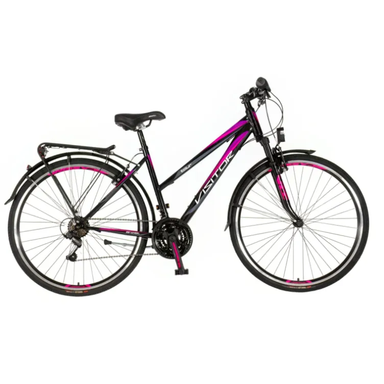 Bicikl visitor tour smart 28" crno ljubičasti 18 brzina