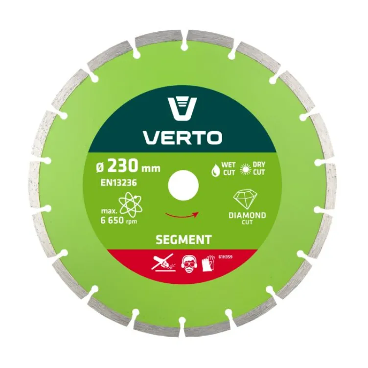 Dijamantski disk "Segment" - VERTO