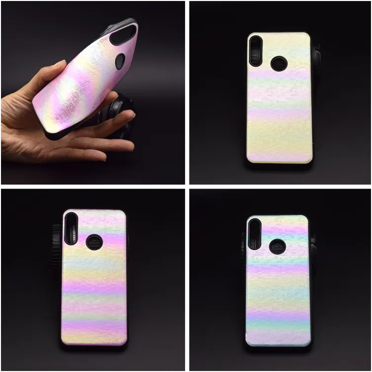 Maska Rainbow Mosaic za Samsung M10 pink