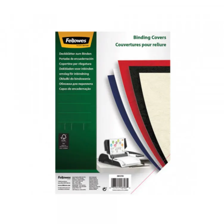 Karton za koričenje FELLOWES 5370004 250gr. A4 slonovača