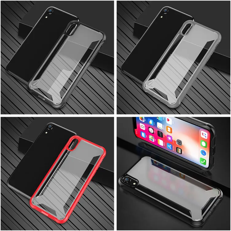 Maska Shell za iPhone XS Max siva