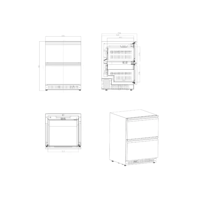 CAVIN SY-51D spoljni frižider