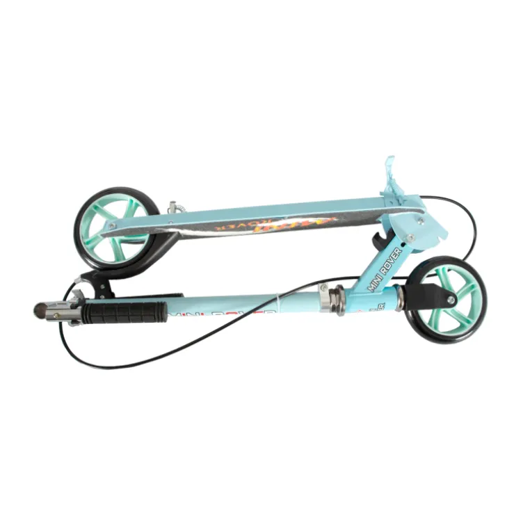 Trotinet aluminijum deciji sa kocnicom plavi